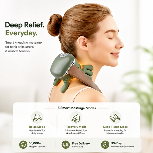 Smart Neck Massager – Deep Relaxation Anytime