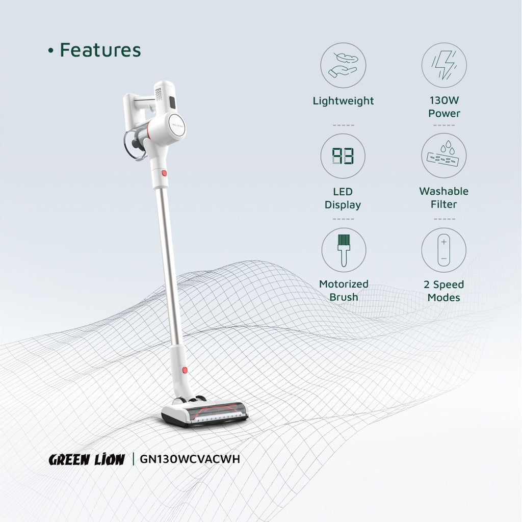 Turbo Vacuum Cleaner - White