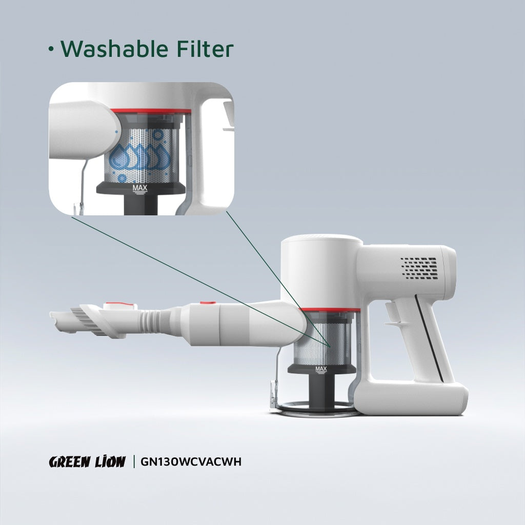 Turbo Vacuum Cleaner - White