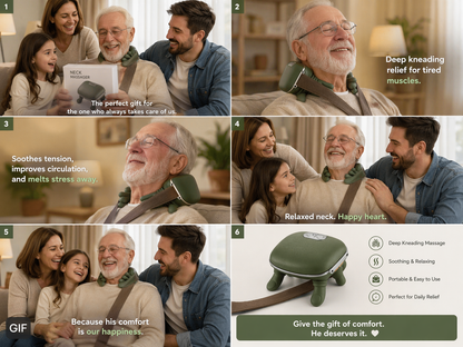 Smart Neck Massager – Deep Relaxation Anytime