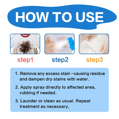 Instant stain removal